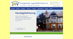 Desktop Screenshot of jugendhilfeverein.de